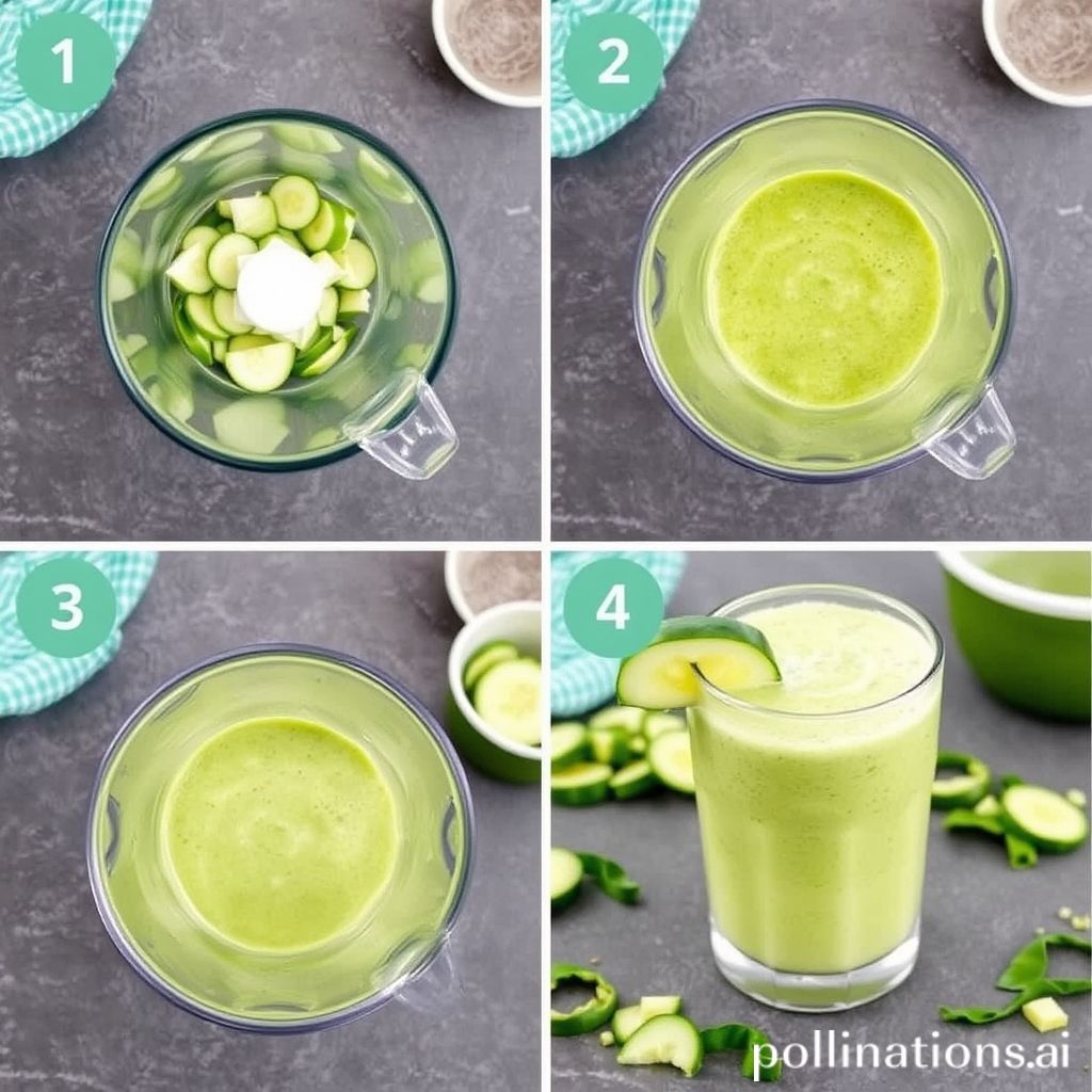 Cucumber Smoothie Recipe: Easy Step-by-Step Instructions